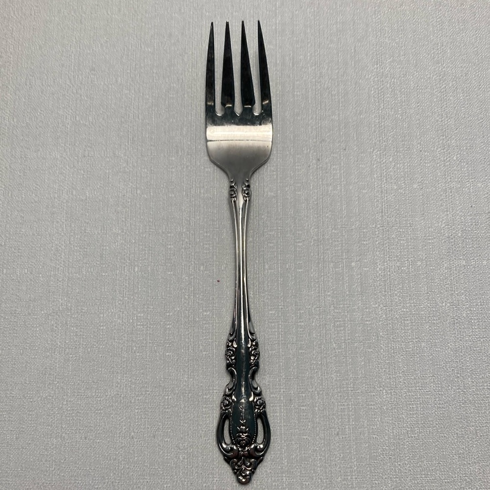 Oneida Community‎ BRAHMS Stainless Glossy Rose Flatware Salad Fork